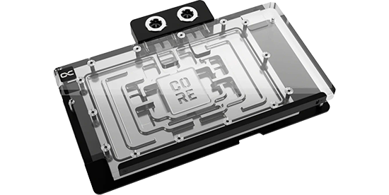 Image of the Core cooler showing off the core logo