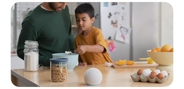 Alexa kitchen angle