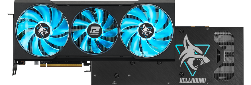 Powercolor Amd Radeon Rx 6700 Xt Hellhound 12gb Graphics Card Ln Axrx 6700xt 12gbd6 3dhl Scan Uk