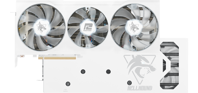 Powercolor Amd Radeon Rx 6700 Xt Hellhound White Edition 12gb Graphics Card Ln Axrx 6700xt 12gbd6 3dhlv2 Scan Uk