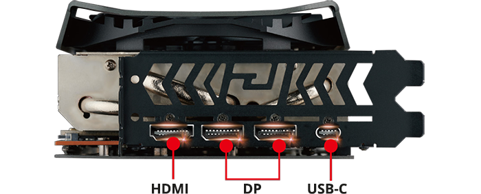 LED Output Ports