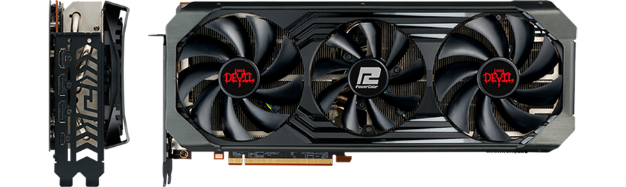 PowerColor AMD Radeon 6800 XT Red Devil Overclocked Triple-Fan 16GB GDDR6  PCIe 4.0 Graphics Card - Micro Center