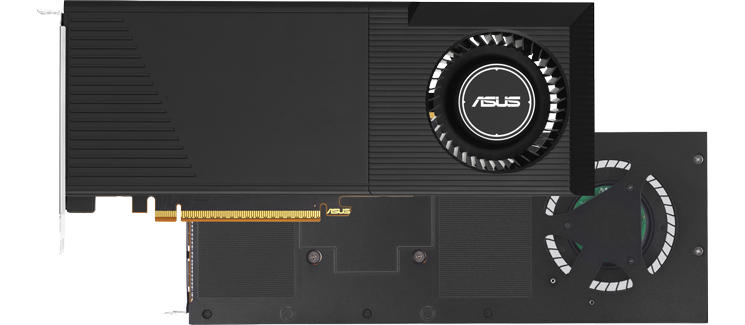 Front of AMD Radeon™ AI PRO R9700 Graphics Card
