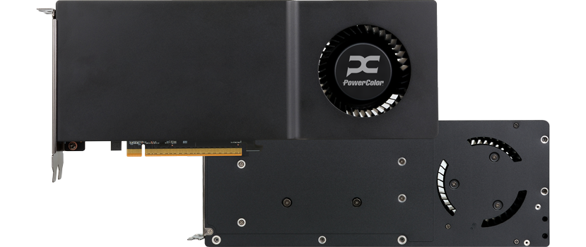 Front of AMD Radeon™ AI PRO R9700 Graphics Card