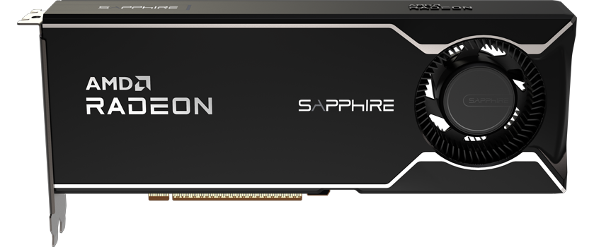 Front of AMD Radeon™ AI PRO R9700 Graphics Card