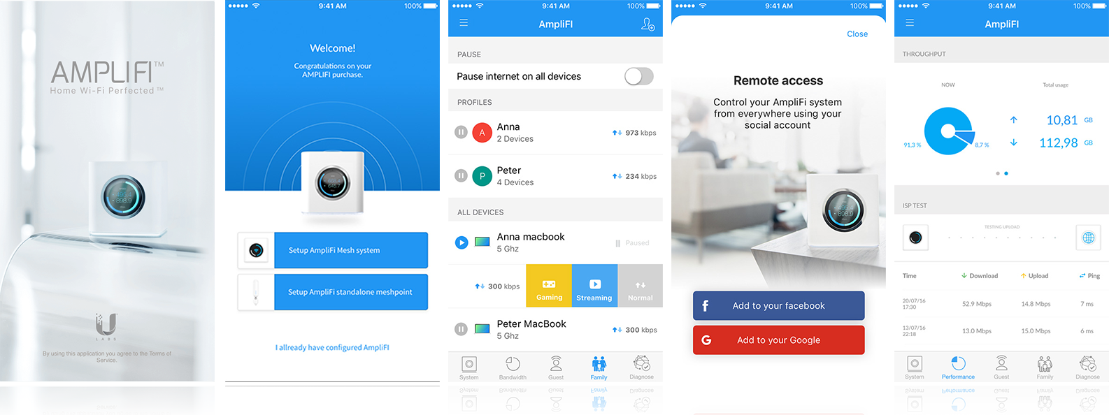 AmpliFi Mobile App