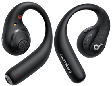 SoundCore AeroFit Pro Wireless Bluetooth Earbuds + Charging Case