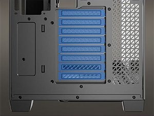 8x Fully Open PCIe Slots