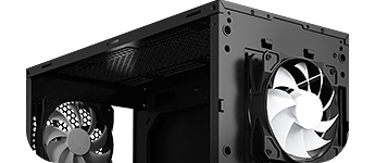preinstalled fans