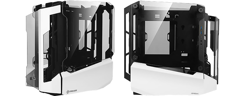 antec striker mini itx open case