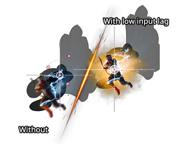 Gaming comparison with HDR10 and without HDR.
