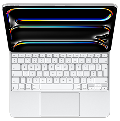 Apple Magic Keyboard for 13-inch White iPad Pro (M4/M5) - British