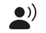 Conversation awareness icon.