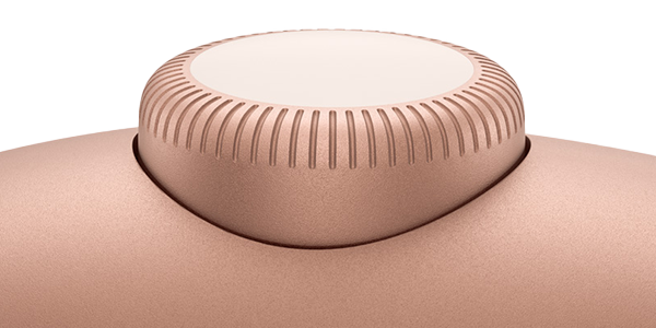 AirPods Max 2 headphones with detail of Digital Crown.