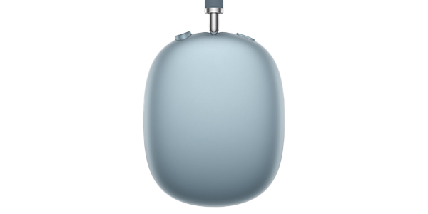 AirPods Max 2 headphones with detail of anodised aluminium cup.