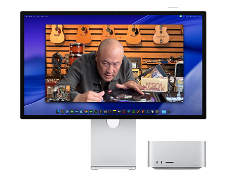 12MP Center Stage camera on Studio Display XDR.