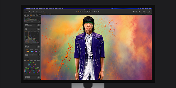 Capture One on Studio Display XDR.