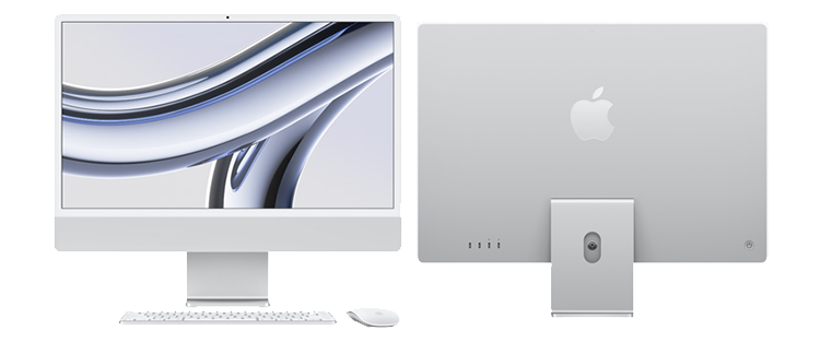 Apple iMac M3 512GB SSD シルバー アップル、M3チップを搭載