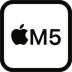 Apple M5 chip logo