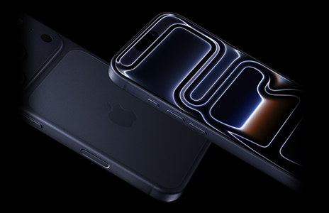 Front and rear of iPhone 17 Pro, showing off its ceramic shield casing.