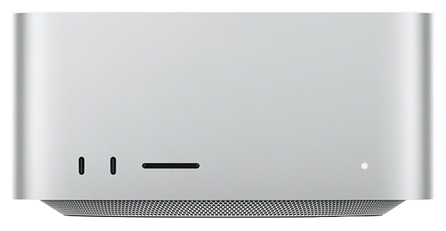 Mac Studio M5 Ultra in Silver from Apple.