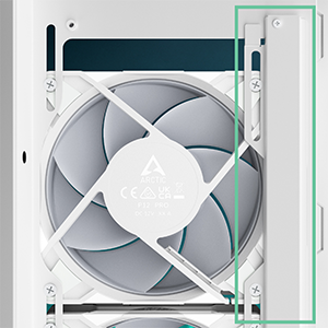 Compatibility for 120 or 140mm Fans