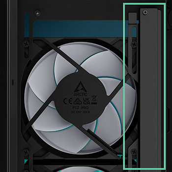 Compatibility for 120 or 140mm Fans