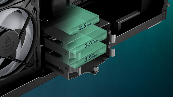 Tempered Glass Side Panels