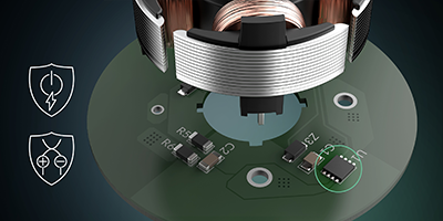 Rendering of P12 Pro SOTA microcontroller.