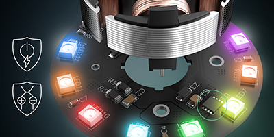 Rendering of P12 Pro LN SOTA microcontroller.