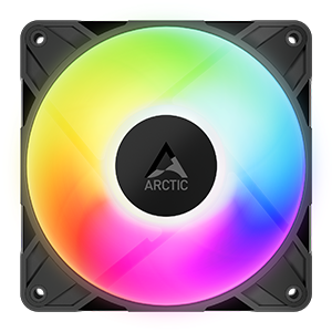 120mm P12 Pro A-RGB LN PWM Case Fan with Cable Splitter from Arctic
