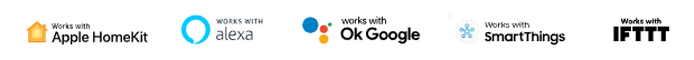 Works with popular smart devices