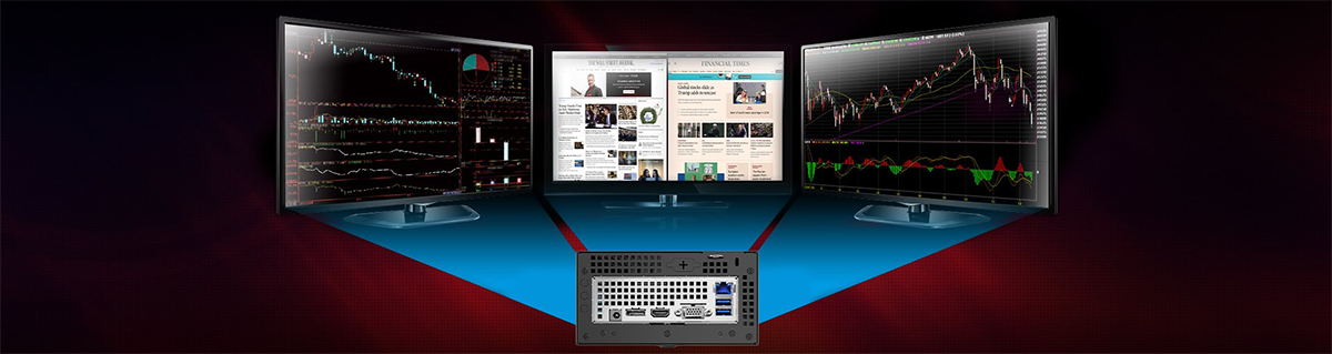 Triple display