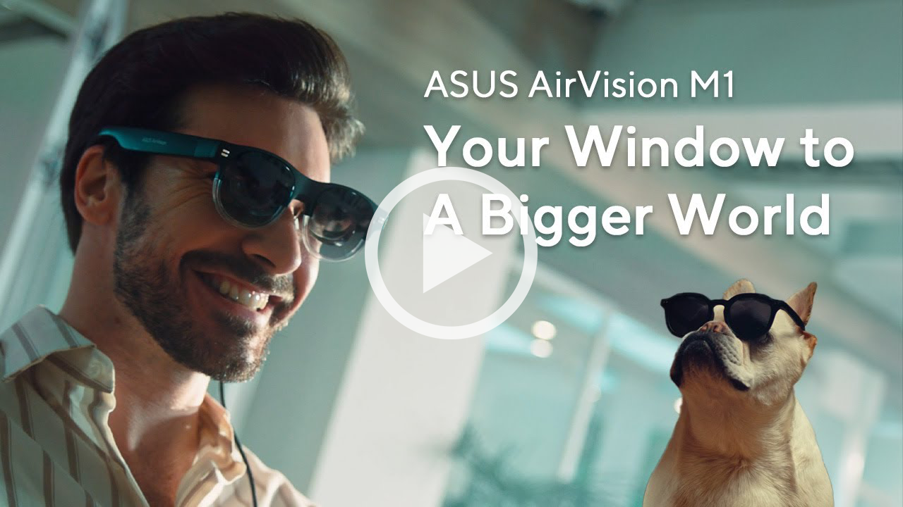 ASUS AirVison M1 Smart Glasses video thumbnail.