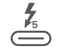 Thunderbolt 5 icon.