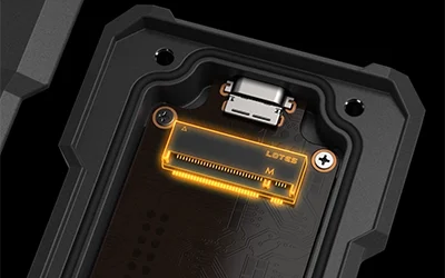 M.2 connector highlighted