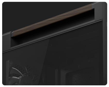 ASUS ProArt PA602 Wood Edition Front Panel Wood Finish