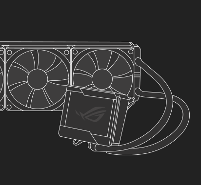 sketch of AIO Cooler