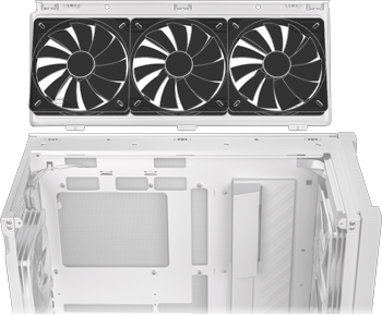 140mm fan support