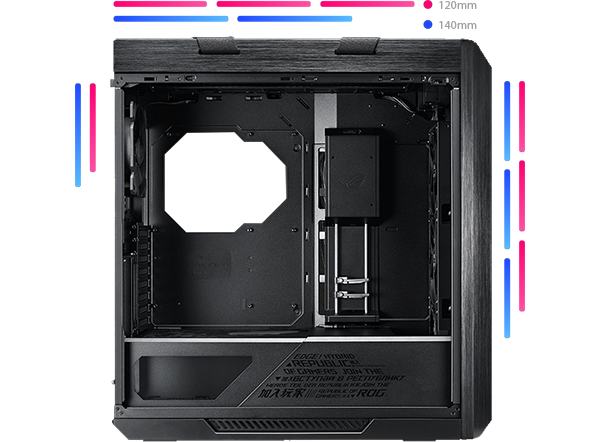 ASUS ROG Strix Helios EVA Edition Mid Tower Gaming Case ASUS ROG Strix Helios EVA Edition Mid Tower Gaming Case