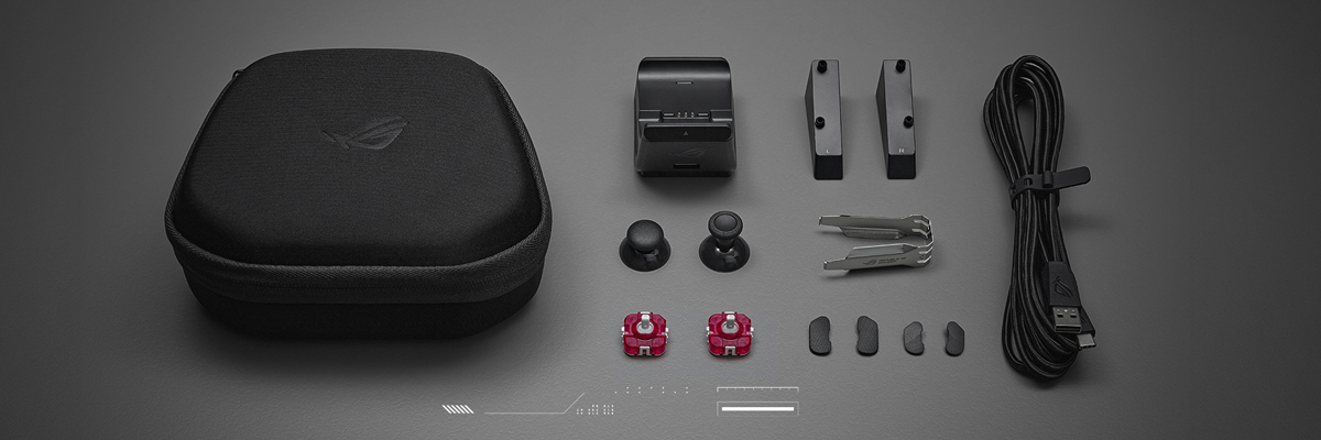 Feature image shot of ROG Raikiri II Pro games controller accessories