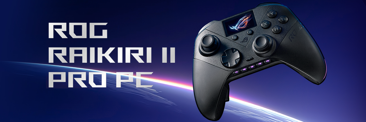 Feature image shot of ROG Raikiri II Pro games controller