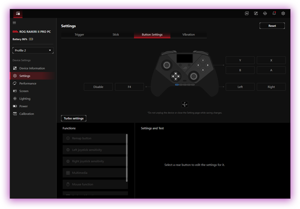 ASUS Gear Link web app and mobile app