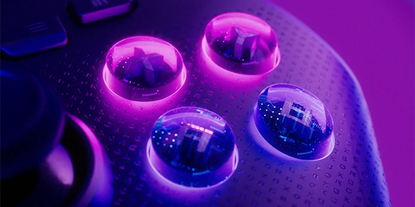 ROG Raikiri II micro-switch buttons.