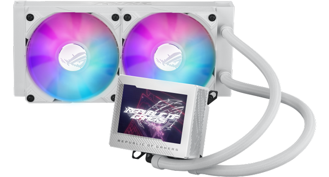 ASUS ROG Ryujin III 240 ARGB White AIO Intel/AMD CPU Water Cooler ...