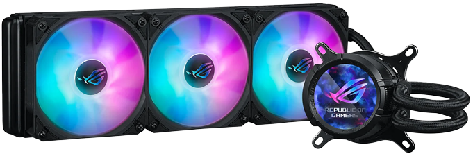 ROG Strix LC III 360 ARGB LCD Black CPU Liquid Cooler