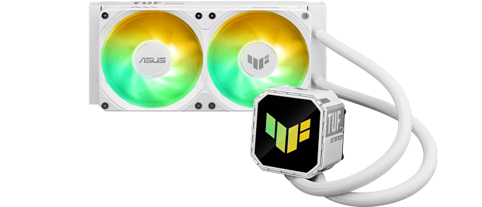ASUS TUF Gaming LC III 240 ARGB White Edition AIO Hydro CPU Cooler