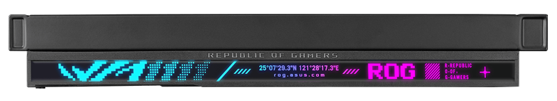 ROG Strix LC IV Aura fan edge.