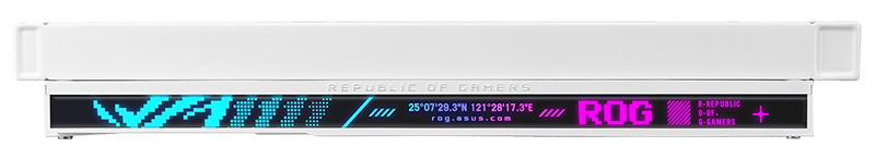 ROG Strix SLC IV Aura fan edge.