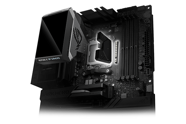 ROG Strix LC IV 360 connecting to ASUS motherboard.